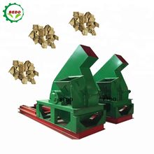Design compatto del trituratore per alberi su ordinazione del ramo di colore della macchina cippatrice a disco da 2-3 t / h