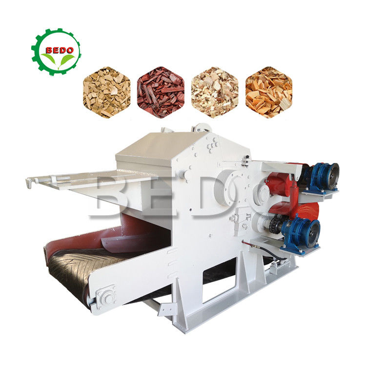 Macchina di frantumazione di legno autoalimentante elettrica compatta