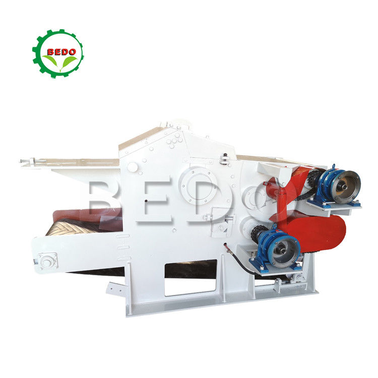 Macchina di frantumazione di legno autoalimentante elettrica compatta