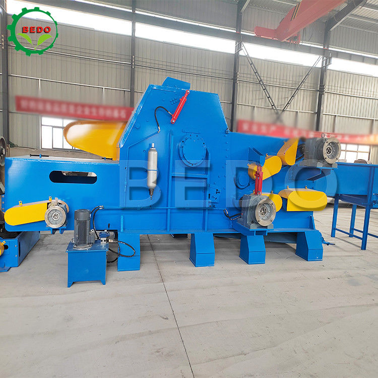 Macchina elettrica per la frantumazione del legno per la silvicoltura