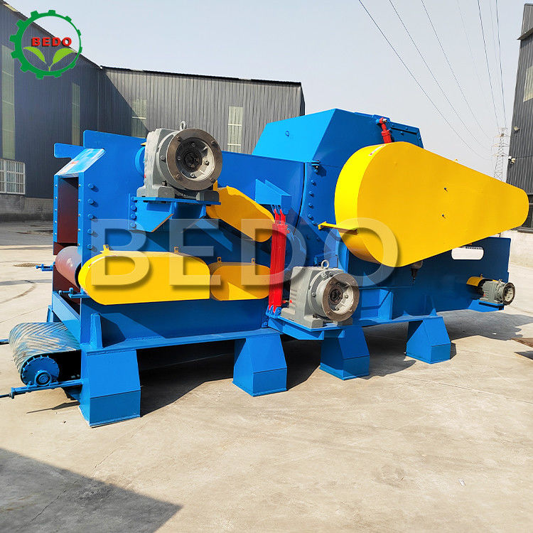 Trituratore industriale resistente del tamburo della macchina 18000kg della cippatrice di legno di silvicoltura di 25-30tons/h 380V