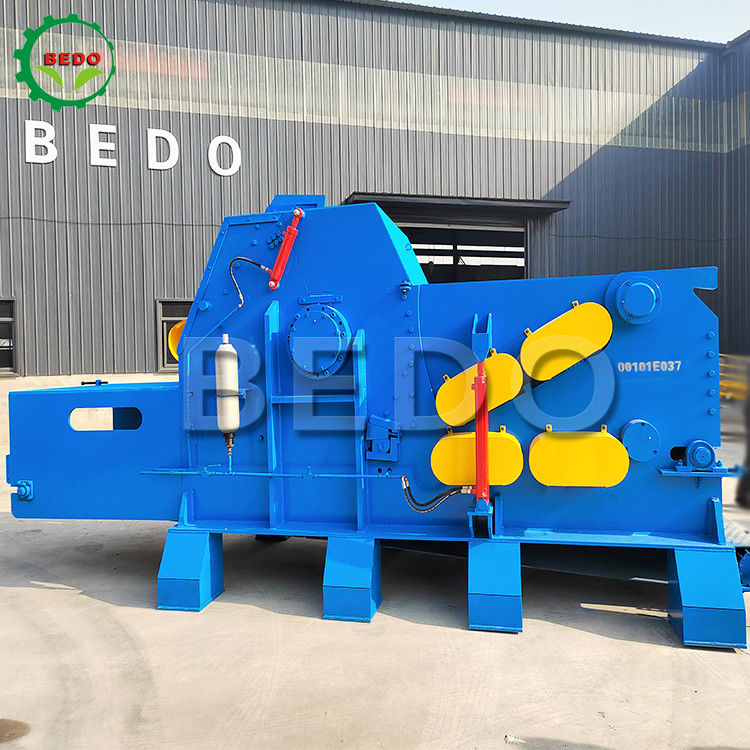 Trituratore industriale resistente del tamburo della macchina 18000kg della cippatrice di legno di silvicoltura di 25-30tons/h 380V