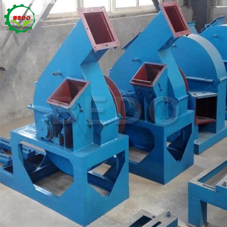 Trituratore per rami compatto certificato CE con piccola macchina cippatrice a disco elettrico da 2-4 T / H
