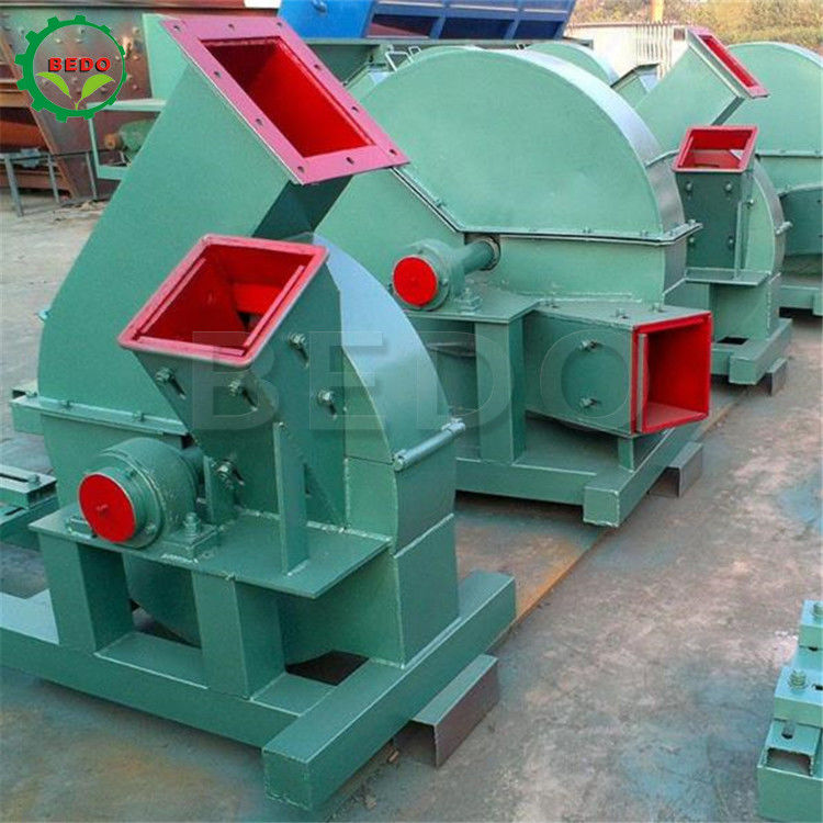 Trituratore per rami compatto certificato CE con piccola macchina cippatrice a disco elettrico da 2-4 T / H