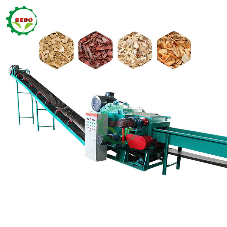 Macchina elettrica da 380V per la produzione di frammenti di legno di bambù 8-10T/h