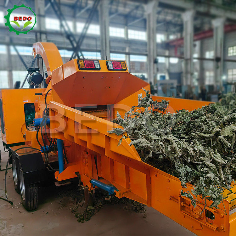 Autoalimentazione Giardino Legno Trinciatrice Macchina foglie di rifiuti ramo di albero Trinciatrice attrezzature pesanti