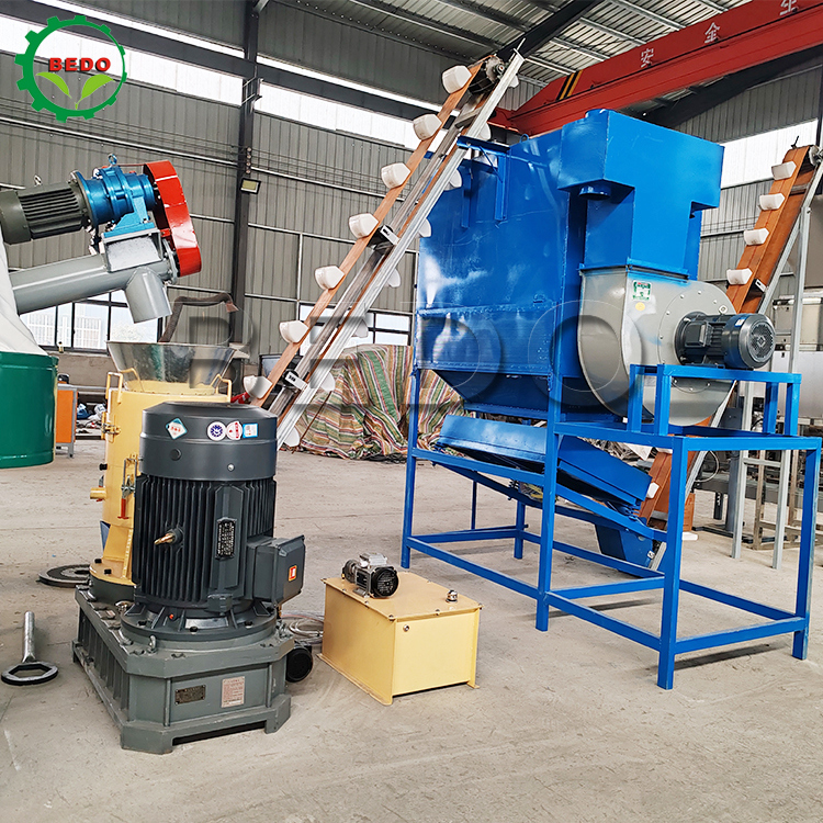 Customized Wood Sawdust Pellet Machine with 8mm Mould Hole Size 1500*1000*1400mm According to Customer's Request