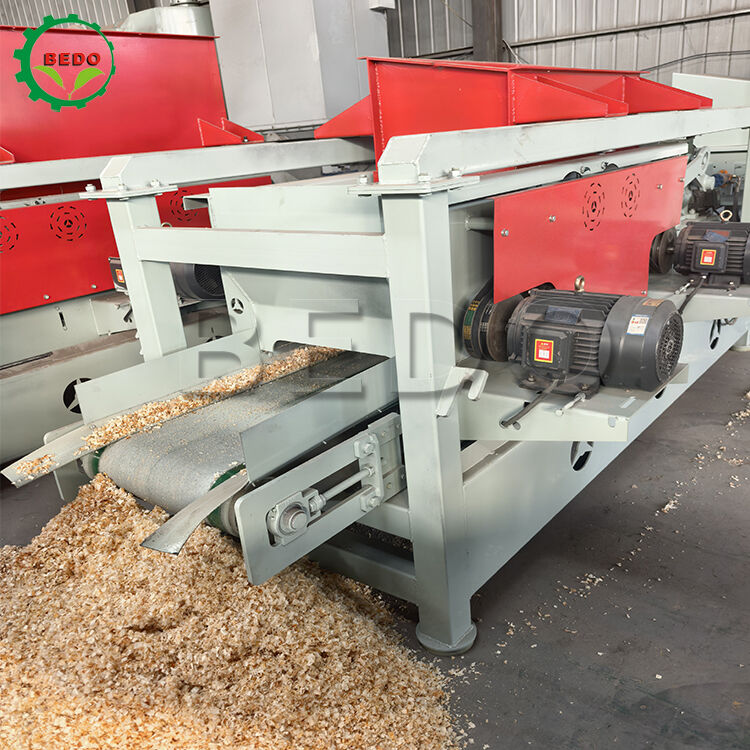 3600 r/min Macchina per la fessurazione del legno 380V Motore attrezzatura di produzione automatica di lenzuola per animali