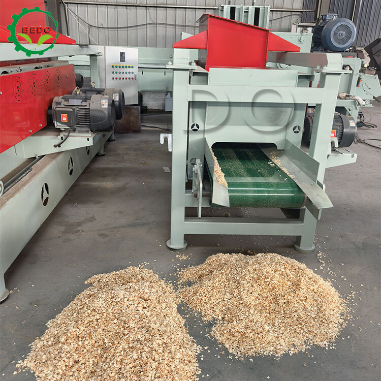 Macchina per la raschiatura del legno 200pcs Lame 4kw trasportatore 500x1000mm Dimensioni di alimentazione attrezzature di lavorazione