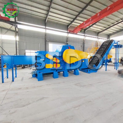 25-35mm chip Heavy Duty Commercial Wood Chipper Machine Grandi capacità trituratore di tamburi