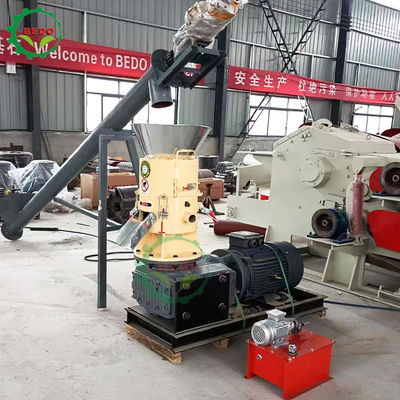 Macchina per la produzione di pellet di legno da 450 kg Pelletizzatore 15 kW