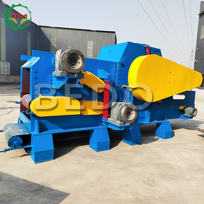 25-30 tonnellate/ora Macchine per la frantumazione del legno 18000kg Peso 380V Voltaggio