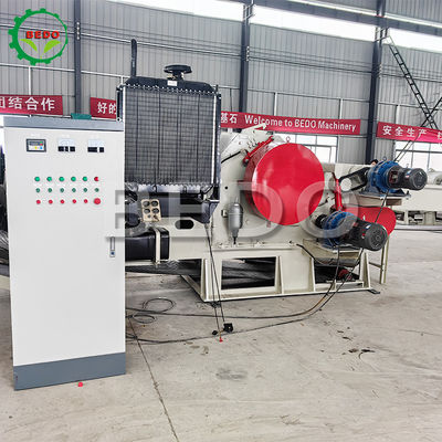 Macchina di frantumazione a tamburo di ramoscelli di alberi per rifiuti pesanti 110 kW