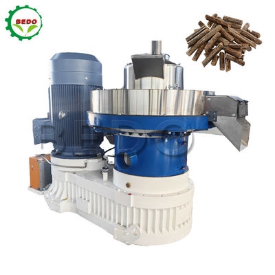 1500-2000 kg/h Macchina per pellet di legno a lubrificazione centralizzata con potenza di troncatore da 3 kW