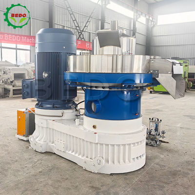 Macchina per pellet di legno in acciaio inossidabile con sistema di controllo PLC e dispositivo di avvio/arresto automatico