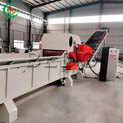 Alte capacità 160KW Fornitore a catena di carico pesante tamburo trituratore di legno per impianti elettrici