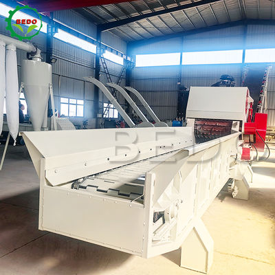 235 HP Biomassa Wood Chipper Machine 2pcs Blade Drum Type Industrial Shredder attrezzature pesanti