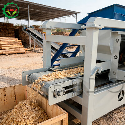 Macchine automatiche per la fessurazione del legno Lame di acciaio in lega 125 mm Roller 400 kg/h Capacità attrezzature industriali