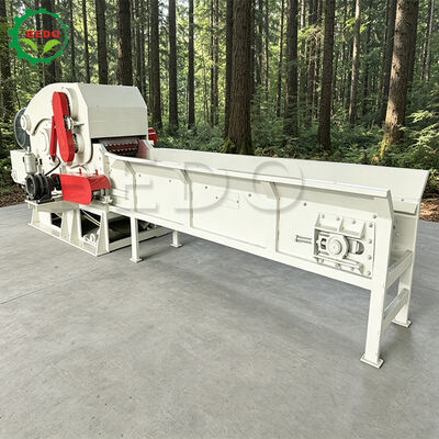 Trituratore per legno anti-ruggine resistente alla corrosione da 75KW per clima tropicale costiero indonesiano
