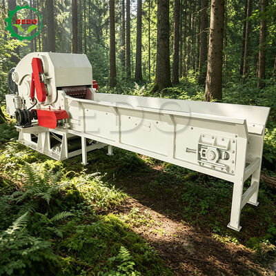 Coconut Husk Biomass Shredder Machine 75KW elettrica per l'Indonesia Fibra di cocco e crescita della produzione dei media