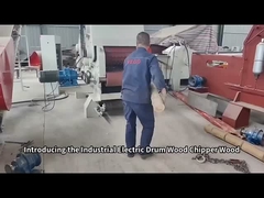 Macchina di frantumazione a tamburo di ramoscelli di alberi per rifiuti pesanti 110 kW