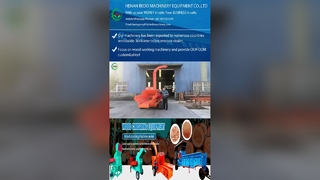 Trituratore per frantoio per legno diesel ad alta efficienza, montato su trattore per agricoltura e silvicoltura