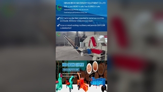 Cippatrice industriale a tamburo di legno per impieghi gravosi per cartiere e cartiere su larga scala